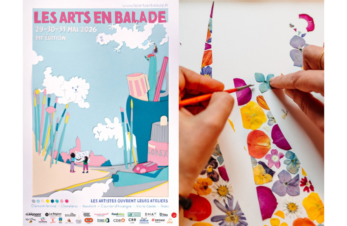 Arts en Balade 2026 : Venez me voir créer des herbiers à l'atelier